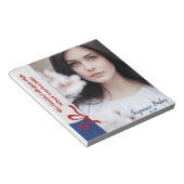 王室のグリッター- カスタムPageant Autograph Pad SM ノートパッド (アングル)