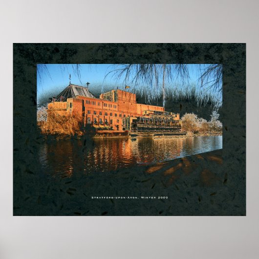 王室のシェイクスピア劇場、ストラトフォード・オン・エイボン。 ポスター (正面)