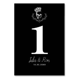 王室のスカル結婚のテーブル番号 テーブルナンバー