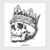 王室のスカル シール (シート)