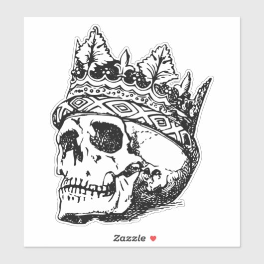 王室のスカル シール (シート)