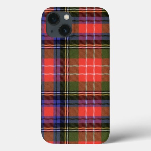 王室のスチュワートスコティッシュハイランズクランタータンチェック Case-Mate iPhoneケース (裏面)