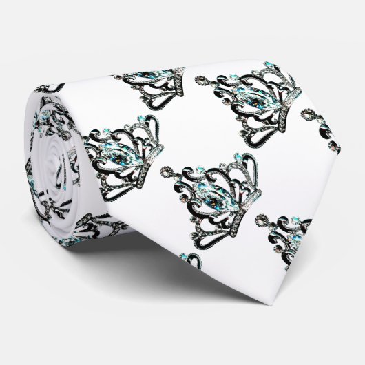 「王室のティアラ」 ネクタイ (ロール)