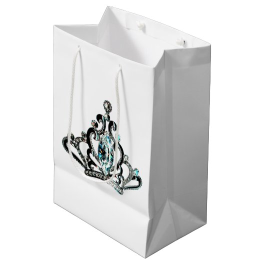 「王室のティアラ」 ミディアムペーパーバッグ (正面アングル)