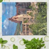 王室のハワイアン キッチンタオル (折り畳み)