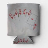 王室のハートフラッシュ 缶クーラー (正面)