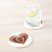 王室のハート コースター (側面)