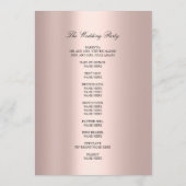 王室のバラ赤面フレーム3Dプログフォーマルラム プログラム (裏面)