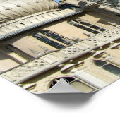 王室のパビリオン，ブライトン，サセックス，イギリス ポスター (角)