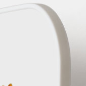 王室のフェイク金ゴールドクラウンカスタマイズ名前 ピックルボールラケット (左詳細)