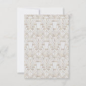 王室のフルーアデリスアールデコ金ゴールドホワイト20s RSVP (裏面)