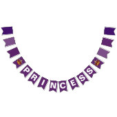 王室のプリンセスクラウン&パ王室のープル バンティングフラッグ (全)