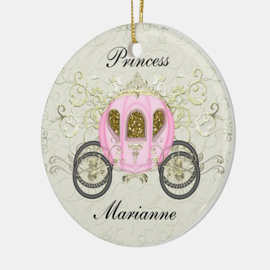 王室のプリンセスパーティー- SRF セラミックオーナメント (左)