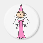 王室のプリンセスピンクマグネット マグネット (正面)