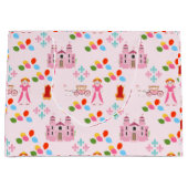 王室のプリンセス誕生会 ラージペーパーバッグ (正面)