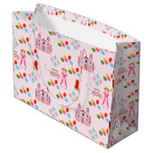 王室のプリンセス誕生会 ラージペーパーバッグ (裏面アングル)