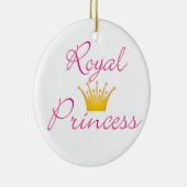 王室のプリンセス セラミックオーナメント (右)