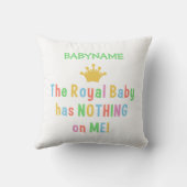 王室のベビー装飾用クッション クッション (裏面)
