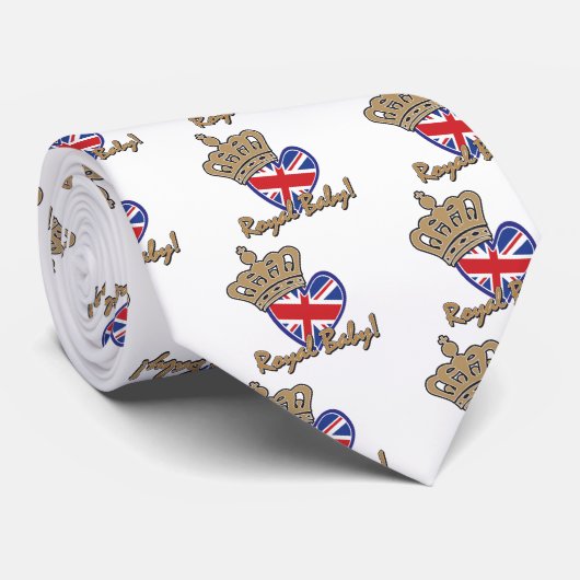 王室のベビー ネクタイ (ロール)