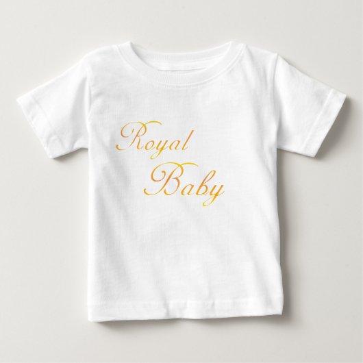王室のベビー ベビーTシャツ (正面)