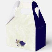 王室のベージュ結婚フローラ フェイバーボックス (裏面)