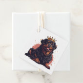 王室のロットワイラードッククイーンクラウン フェイバータグ (インサイチュ)