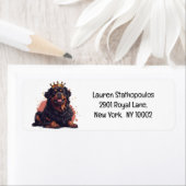 王室のロットワイラードッククイーンクラウン ラベル (インサイチュ)