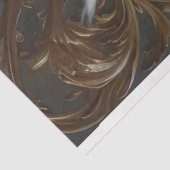 王室のヴィンテージレースホワイトキャットデコップページ 薄葉紙 (詳細)