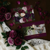 王室の中世ファンタジーシールドフローラの結婚使用 サンキューカード