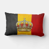 王室の冠[ベルギー] ランバークッション (裏面)