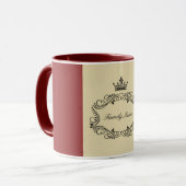 王室の名前のマグ マグカップ (正面左)