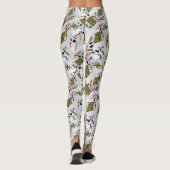 「王室の層：王の積み重なったポーカーカード」 レギンス (裏面)