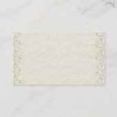 王室の座席表- SRF プレイスカード (裏面)