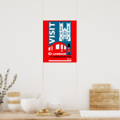 王室の戴冠年2023ロンドン ポスター (キッチン)