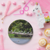 王室の提灯，トルトゥゲロ川河口 – Costa Rica ペーパープレート (パーティー)