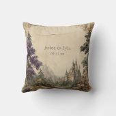 王室の森の城エンチャント結婚 クッション (裏面)