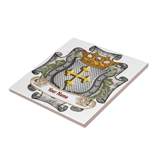 王室の王冠 タイル (側面)