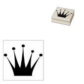 王室の王冠 ラバースタンプ (押印)