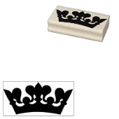 王室の王冠 ラバースタンプ (押印)