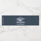 王室の石板結婚ズゲストウォーターボトルラブル ペットボトルラベル (シングルラベル)