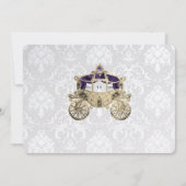 王室の童話招待状 招待状 (裏面)