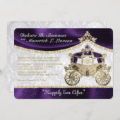 王室の童話招待状 招待状 (正面/裏面)