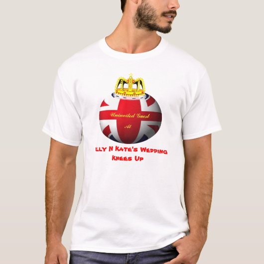 王室の結婚のジョークTee Tシャツ (正面)