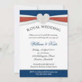 王室の結婚ハウスパーティの招待状 招待状 (正面)