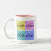 王室の結婚/ケイトとウィリアム ツートーンマグカップ (左)