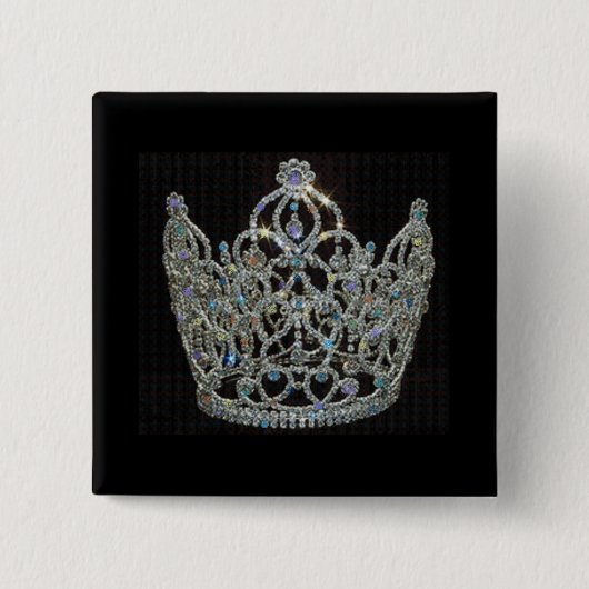 王室の結婚/ケイトとウィリアム 缶バッジ (正面)