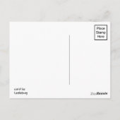 王室の結婚 ポストカード (裏面)