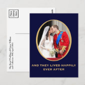 王室の結婚 ポストカード (正面/裏面)
