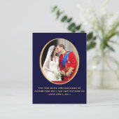 王室の結婚 ポストカード (スタンド正面)