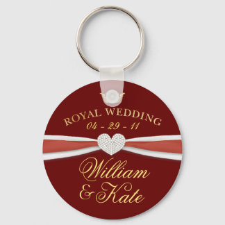王室の結婚- William & Kate Keepsake Gives キーホルダー